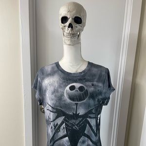 The Nightmare Before Christmas Women’s/Junior’s All Over Print T-Shirt,Sz XXG/19